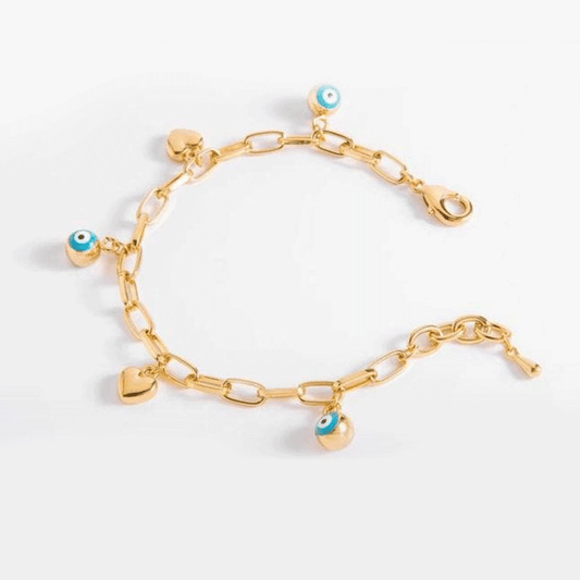 Pulsera Ojo Turco de Corazon